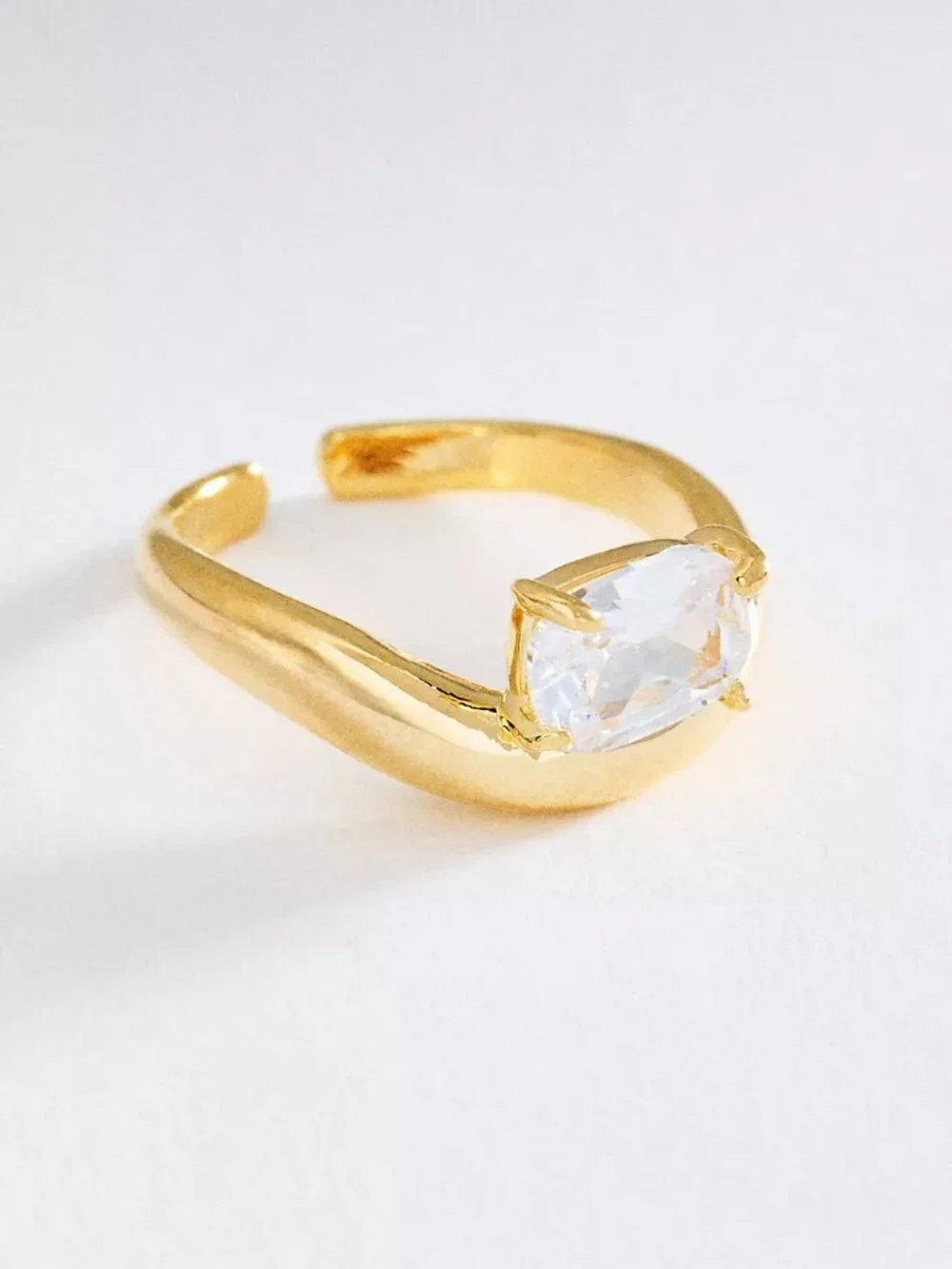 Bezel Stone Ring By Anthropologie